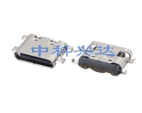 上海TYPE C F单排16PIN沉板1.0