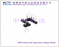 苏州4PIN Press-fit Type Pin 4.0mm Pitch